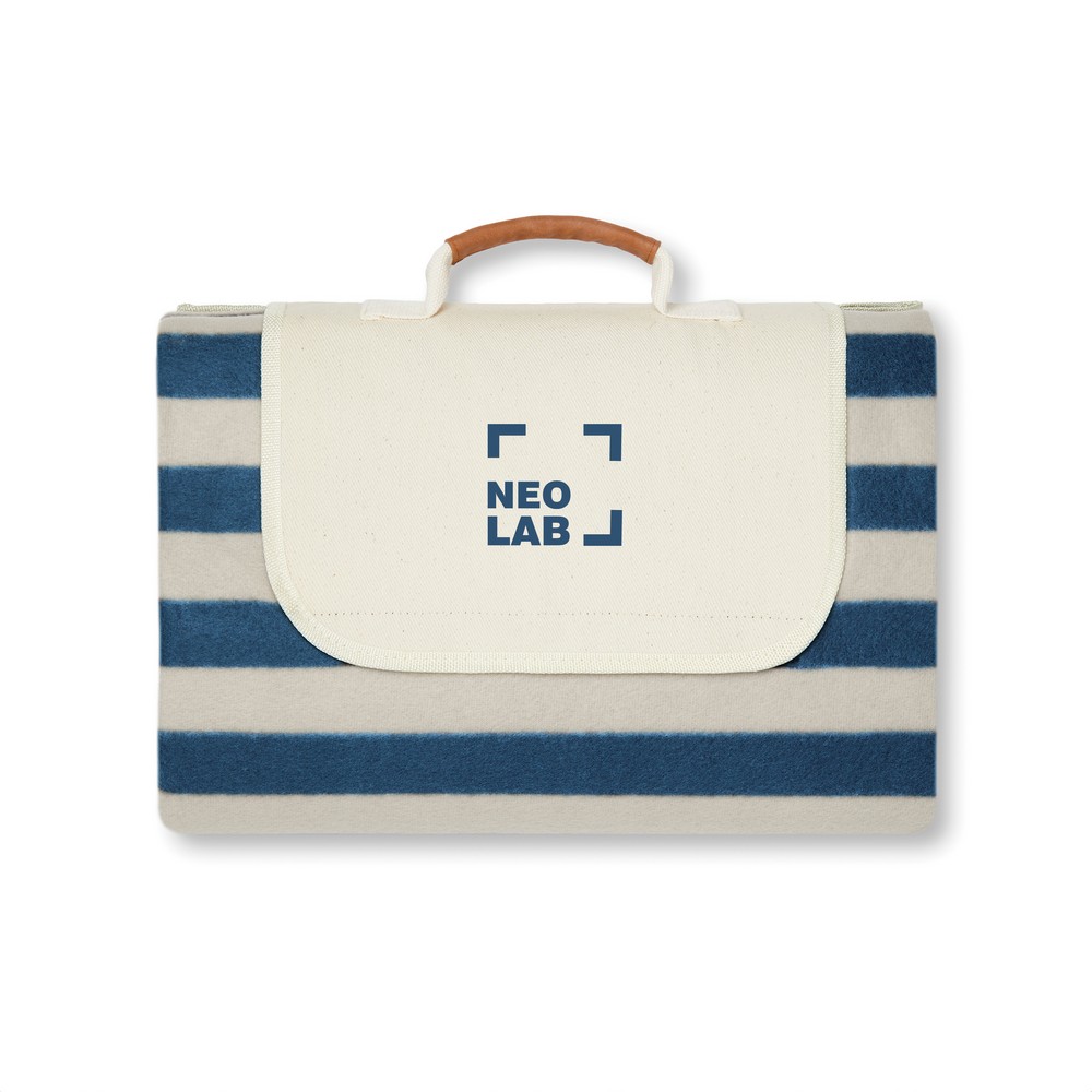 Ekologiczny koc piknikowy Alba z materiałów z recyklingu - zdjęcie 3