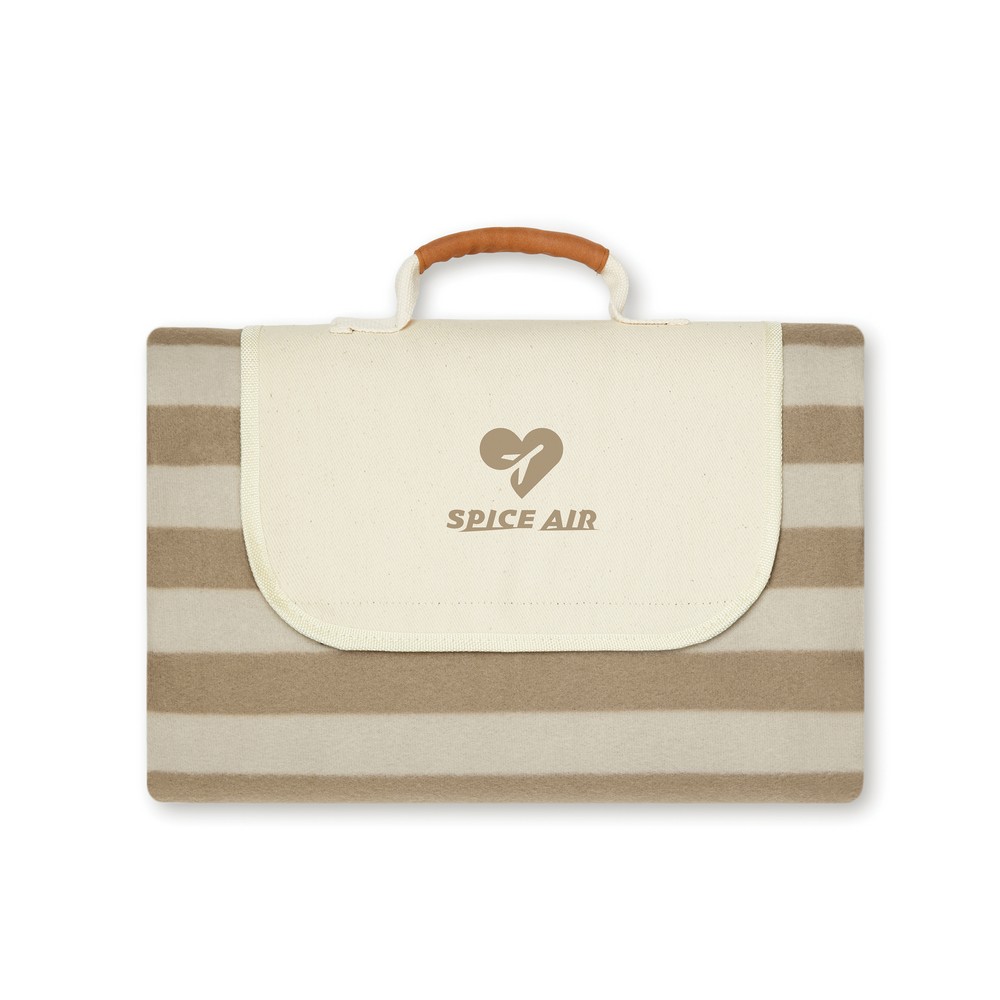 Ekologiczny koc piknikowy VINGA Alba z recyklingu - zdjęcie 4