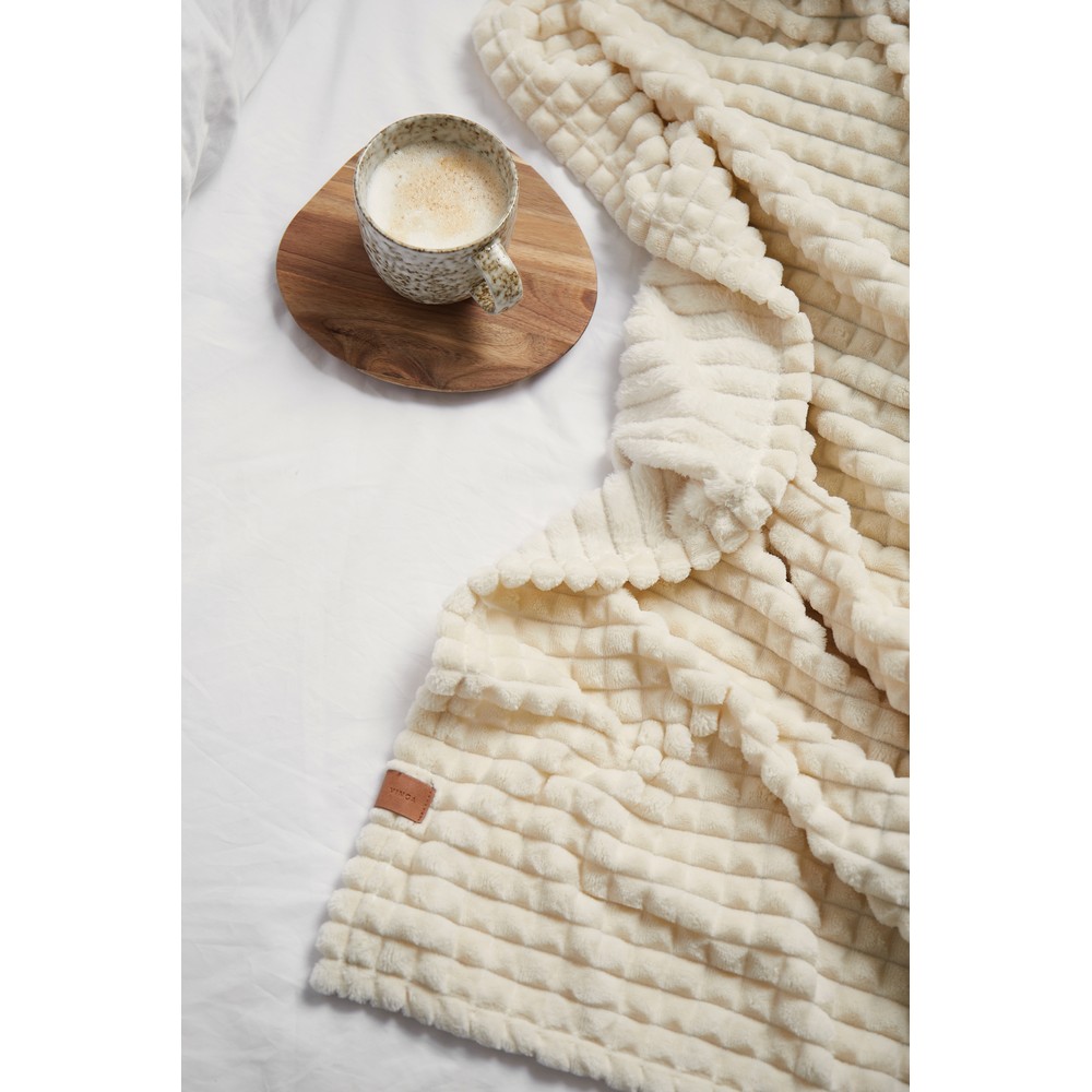 Koc ekologiczny VINGA z recyklingu - gadżet firmowy - zdjęcie 5