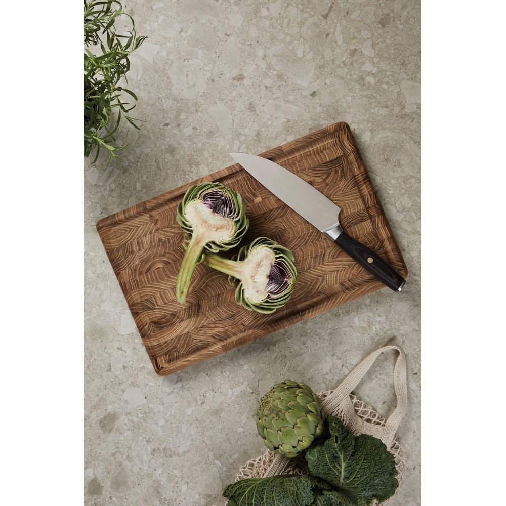 Profesjonalny nóż szefa kuchni z drewnianą rękojeścią VINGA - zdjęcie 3