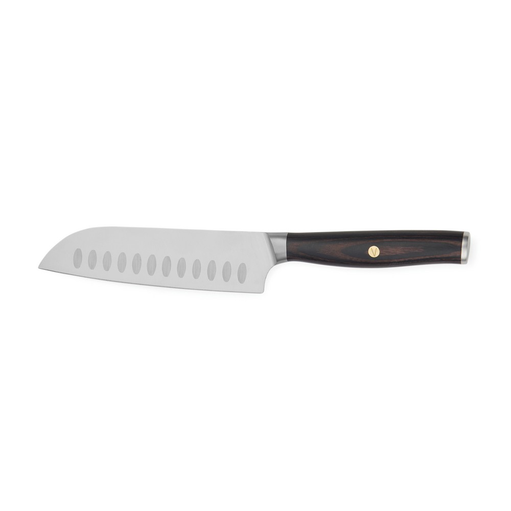 Nóż Santoku z drewnianą rękojeścią - ekologiczny gadżet firmowy - zdjęcie 3