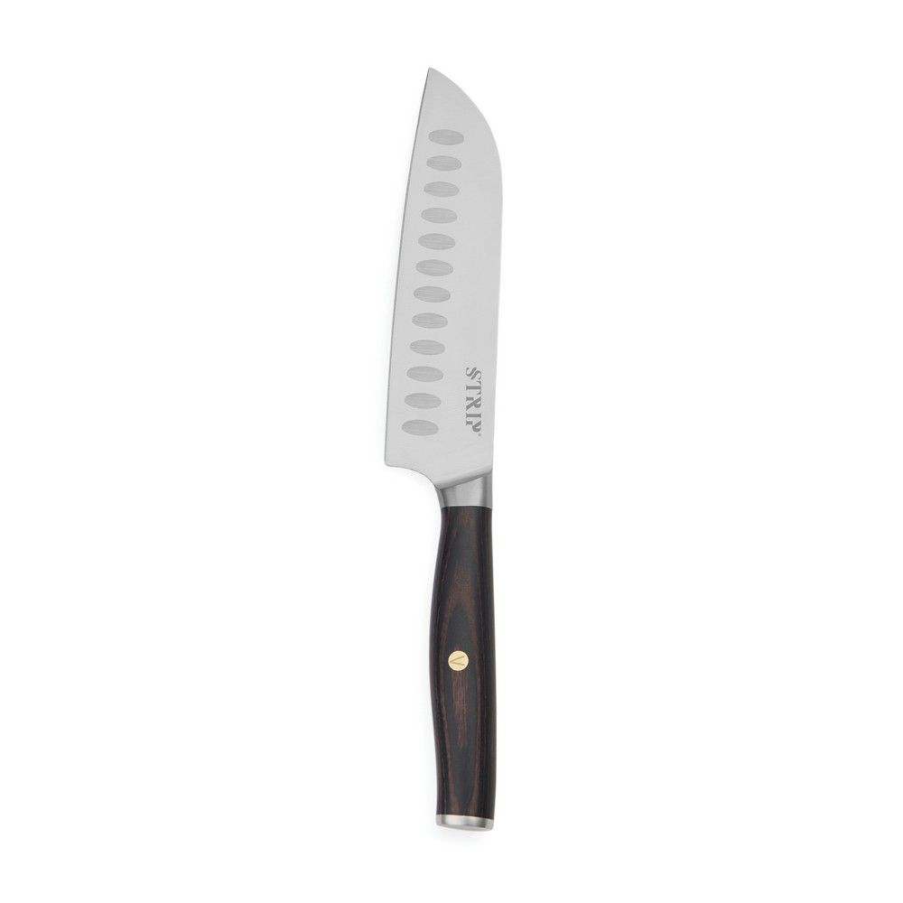 Nóż Santoku z drewnianą rękojeścią - ekologiczny gadżet firmowy - zdjęcie 2