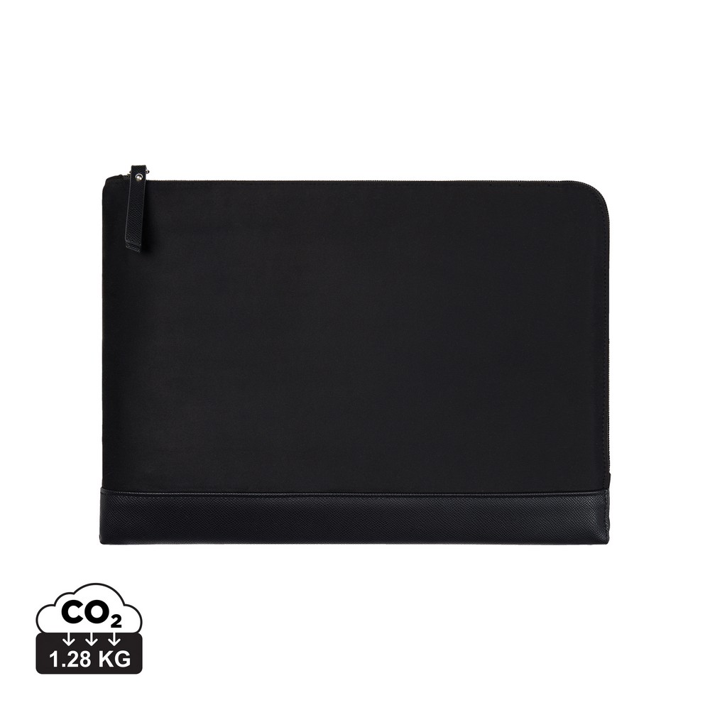 Pokrowiec na laptopa 14" z materiałów z recyklingu RPET - Torby i plecaki na laptopy z nadrukiem logo | VEBI - zdjęcie 6