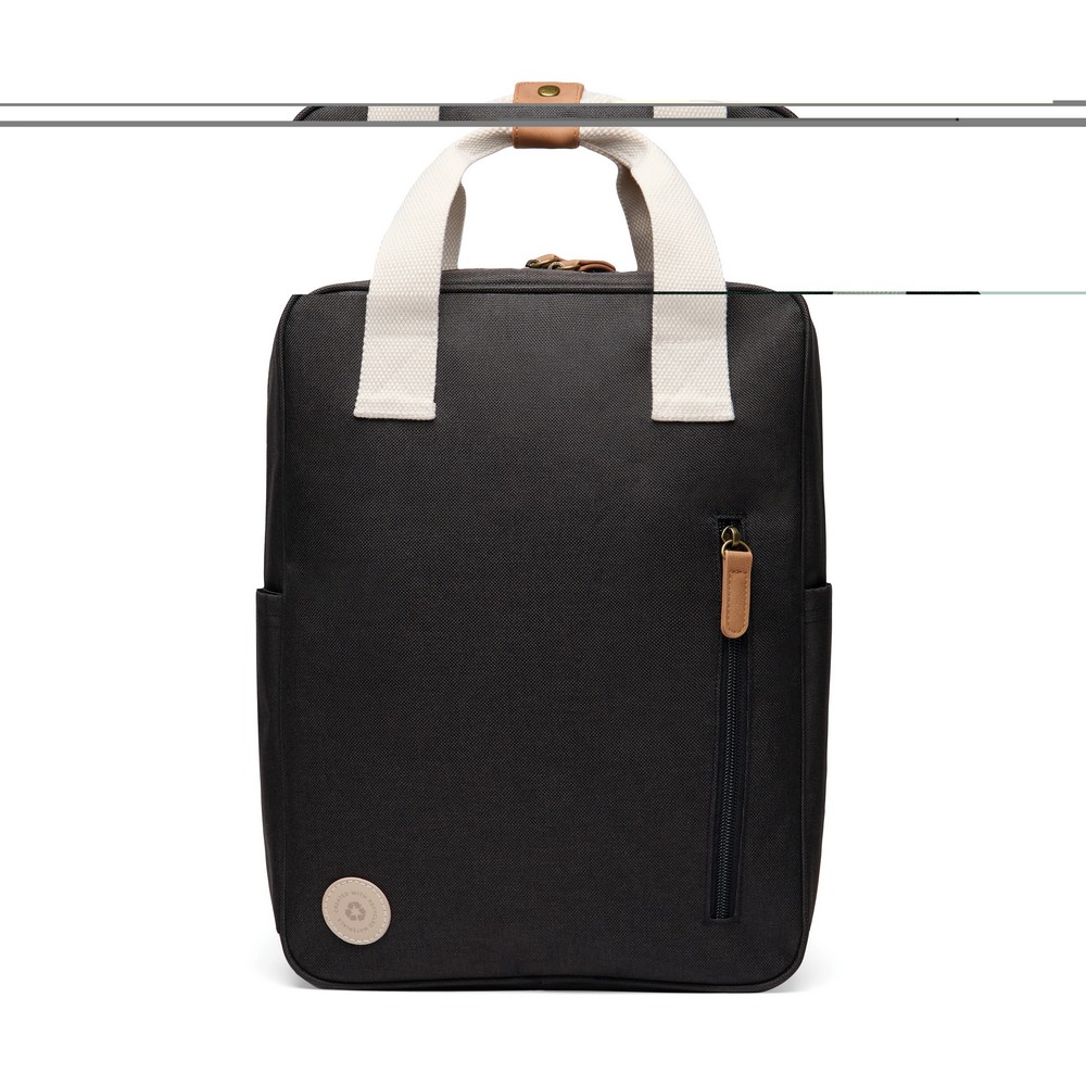 Plecak biznesowy na laptop z materiałów z recyklingu - zdjęcie 2