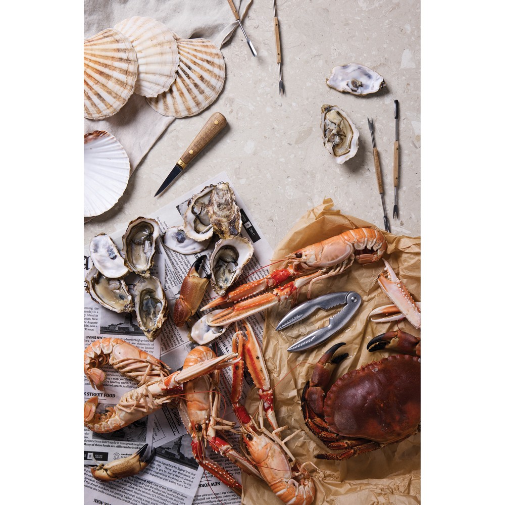 Zestaw do owoców morza Vinga Story of Seafood ze stali - zdjęcie 4