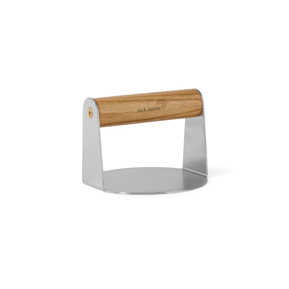 Prasa do hamburgerów VINGA Paso - stal nierdzewna i drewno FSC - zdjęcie 3