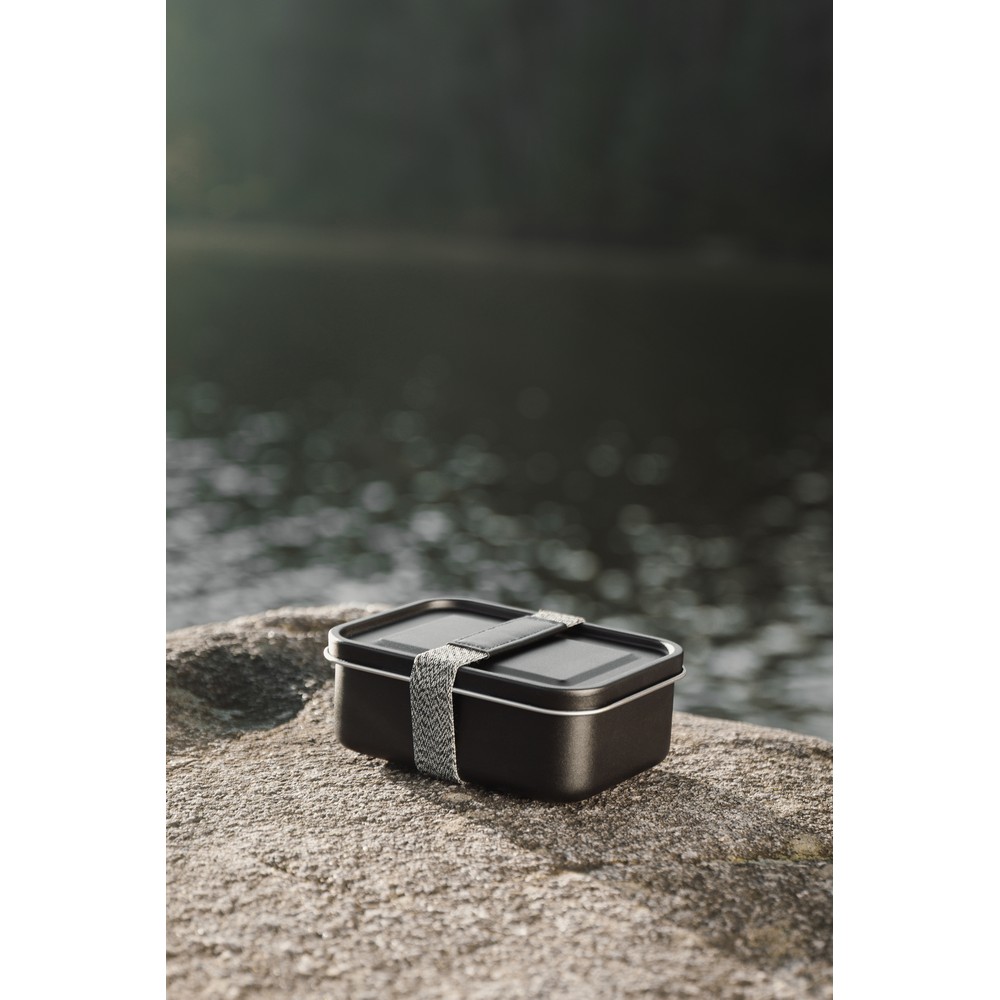 Ekologiczny lunchbox ze stali nierdzewnej VINGA Parks 750ml - Pojemniki na żywność z nadrukiem logo | VEBI - zdjęcie 9