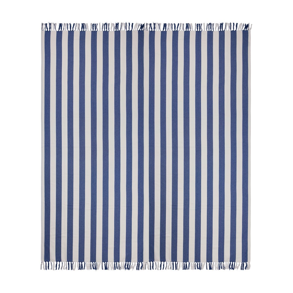 Ręcznik plażowy z recyklingu VINGA Ornos - ekologiczny gadżet reklamowy - zdjęcie 5