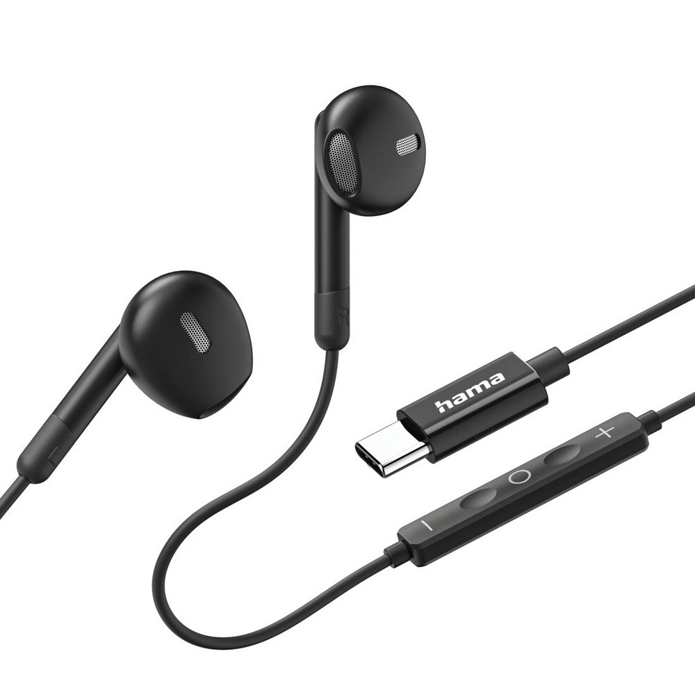 Słuchawki douszne Hama Classy USB-C - Słuchawki z nadrukiem logo | VEBI - zdjęcie 7