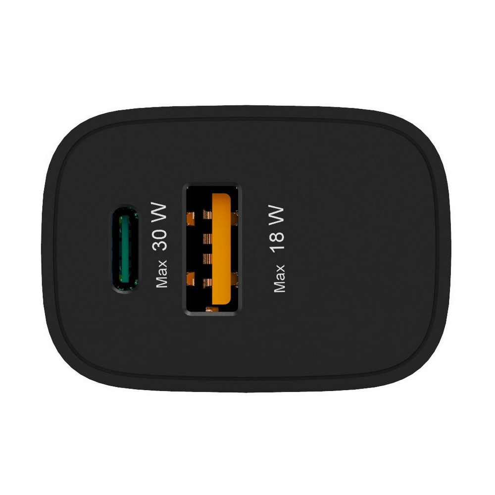 Ładowarka ścienna Hama 30W – USB i USB-C w jednym - Ładowarki z nadrukiem logo | VEBI - zdjęcie 7