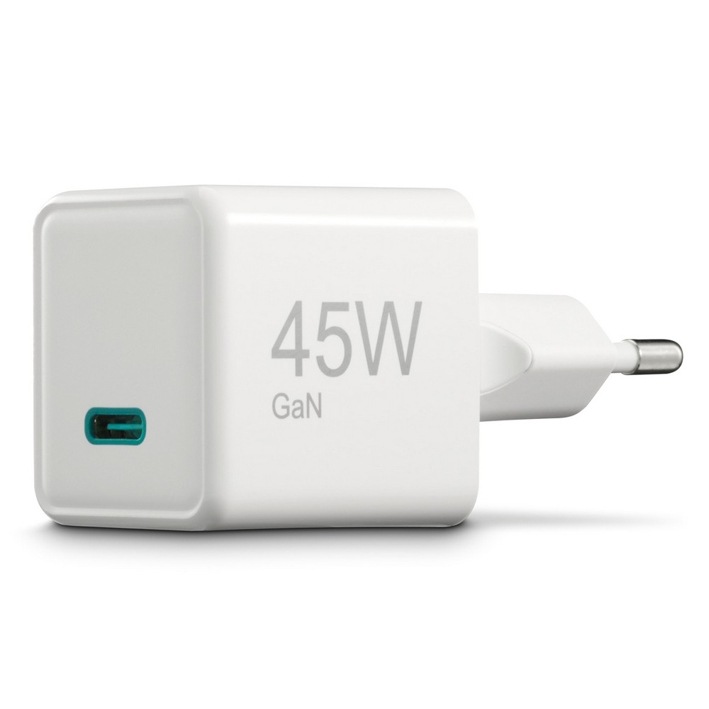 Hama Supermini – kompaktowa ładowarka ścienna 45W USB-C - Ładowarki z nadrukiem logo | VEBI - zdjęcie 7
