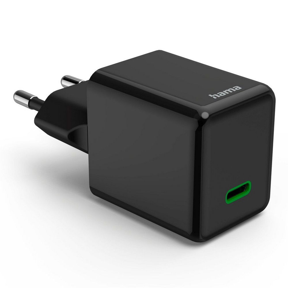 Hama Supermini – kompaktowa ładowarka ścienna 45W USB-C - Ładowarki z nadrukiem logo | VEBI - zdjęcie 18