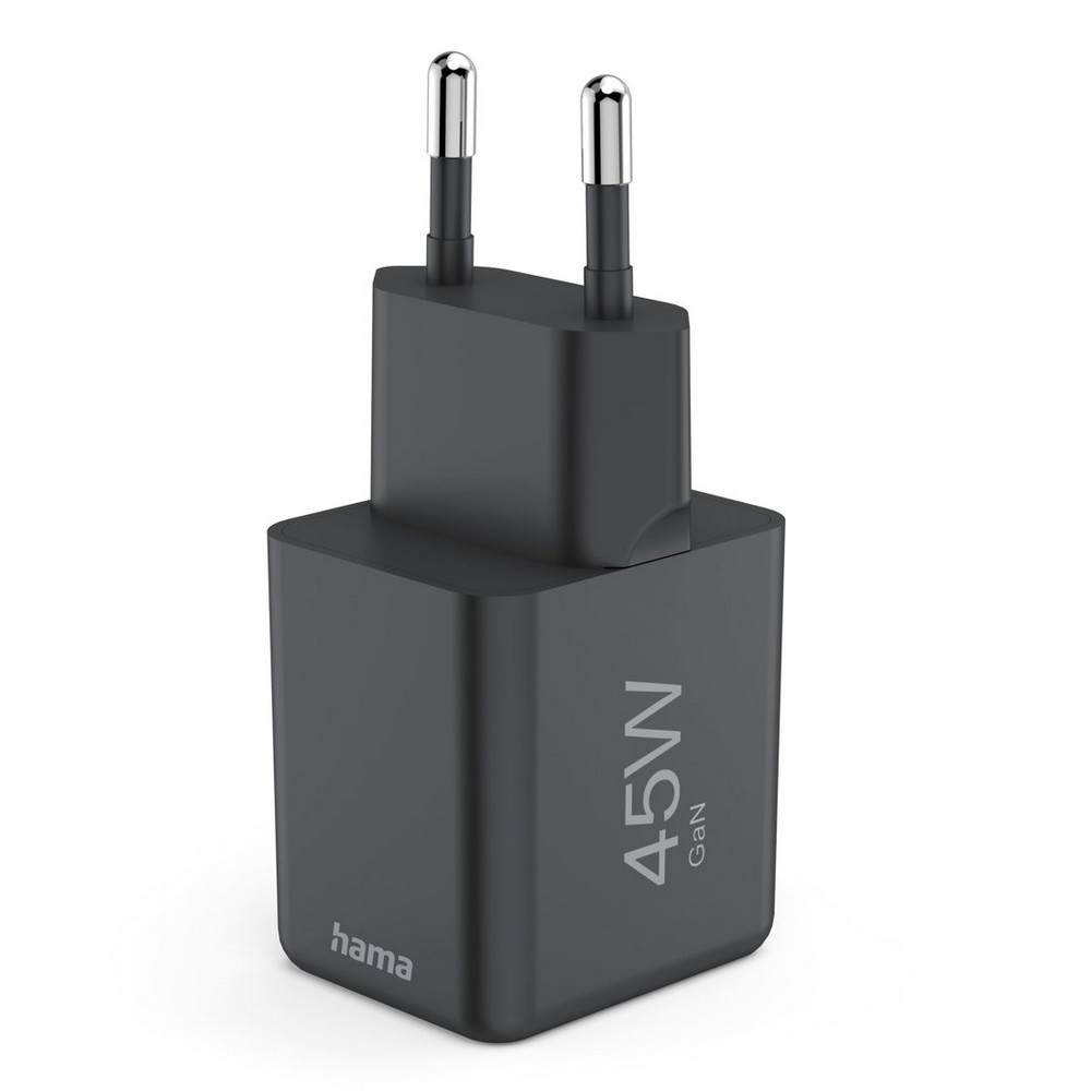 Hama Supermini – kompaktowa ładowarka ścienna 45W USB-C - Ładowarki z nadrukiem logo | VEBI - zdjęcie 20