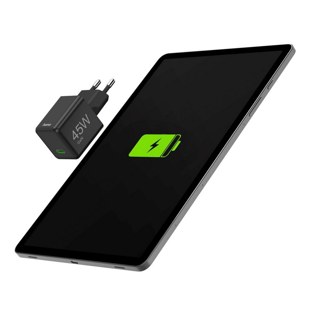 Hama Supermini – kompaktowa ładowarka ścienna 45W USB-C - Ładowarki z nadrukiem logo | VEBI - zdjęcie 27
