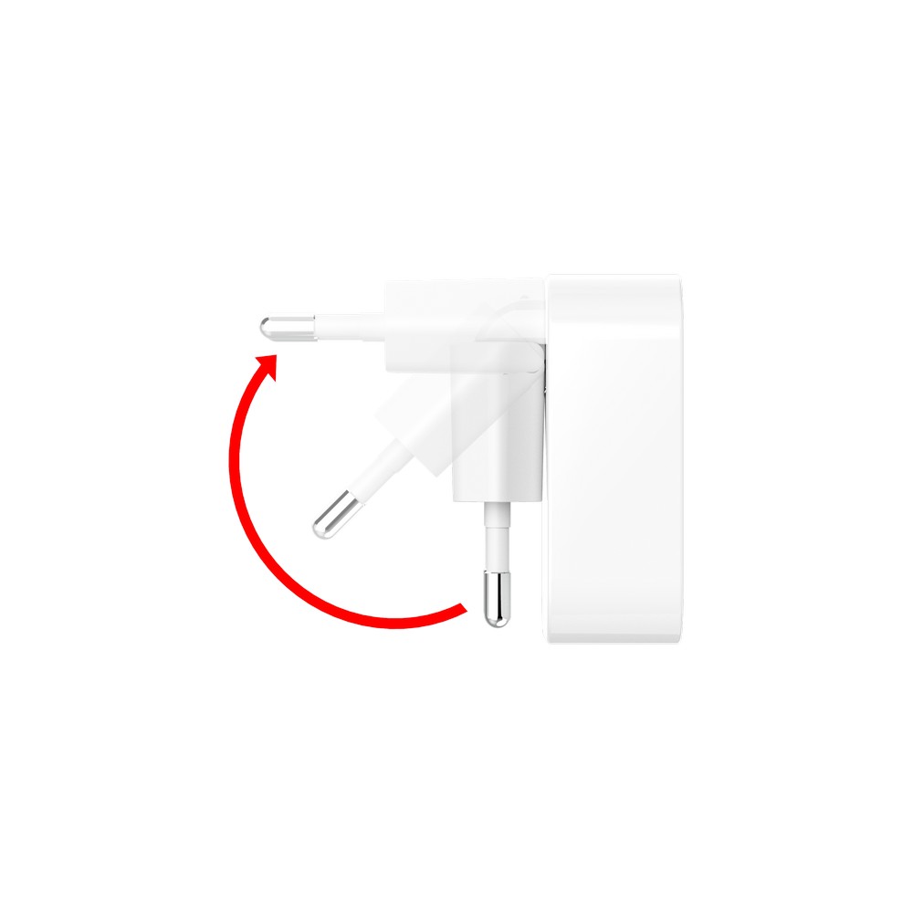 Składana ładowarka ścienna 40W Hama – 2x USB-C - Ładowarki z nadrukiem logo | VEBI - zdjęcie 11