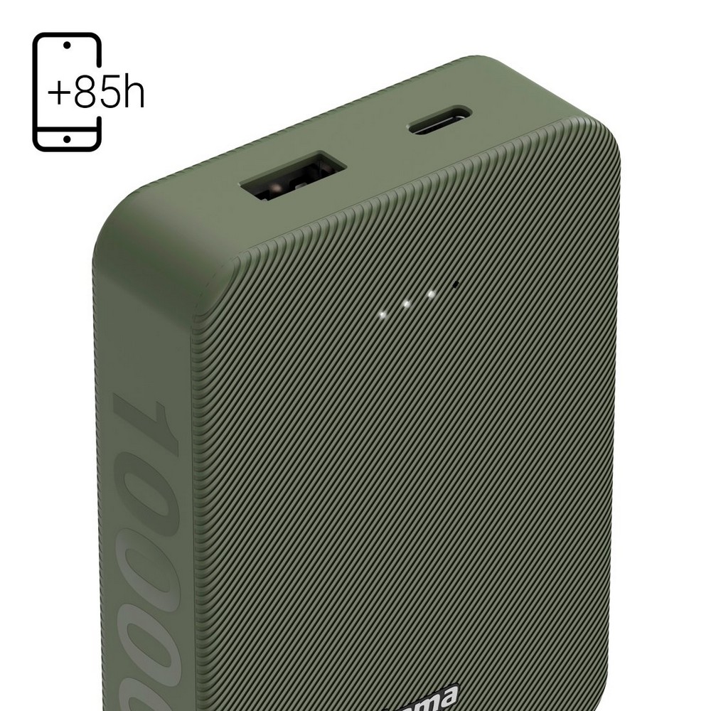 Hama Power Pack – powerbank 10000 mAh z USB i USB-C - Power banki z nadrukiem logo | VEBI - zdjęcie 31