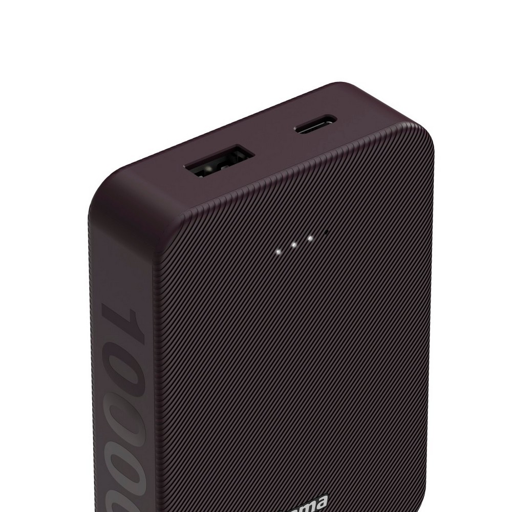 Hama Power Pack – powerbank 10000 mAh z USB i USB-C - Power banki z nadrukiem logo | VEBI - zdjęcie 5