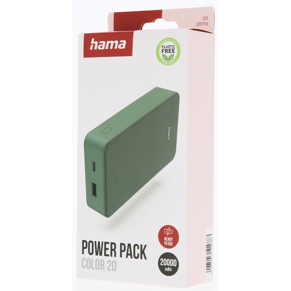 Power Bank 20000 mAh Hama – energia zawsze pod ręką - Power banki z nadrukiem logo | VEBI - zdjęcie 35