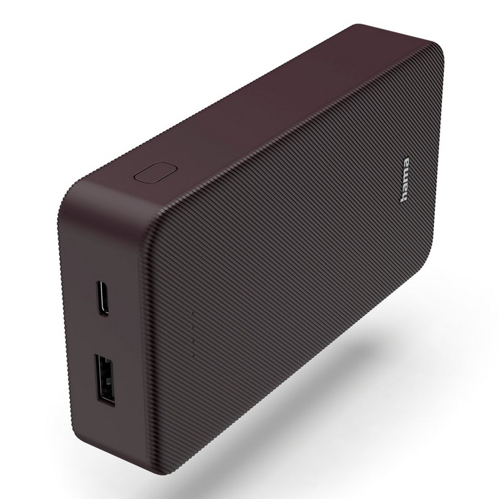 Power Bank 20000 mAh Hama – energia zawsze pod ręką - Power banki z nadrukiem logo | VEBI - zdjęcie 2