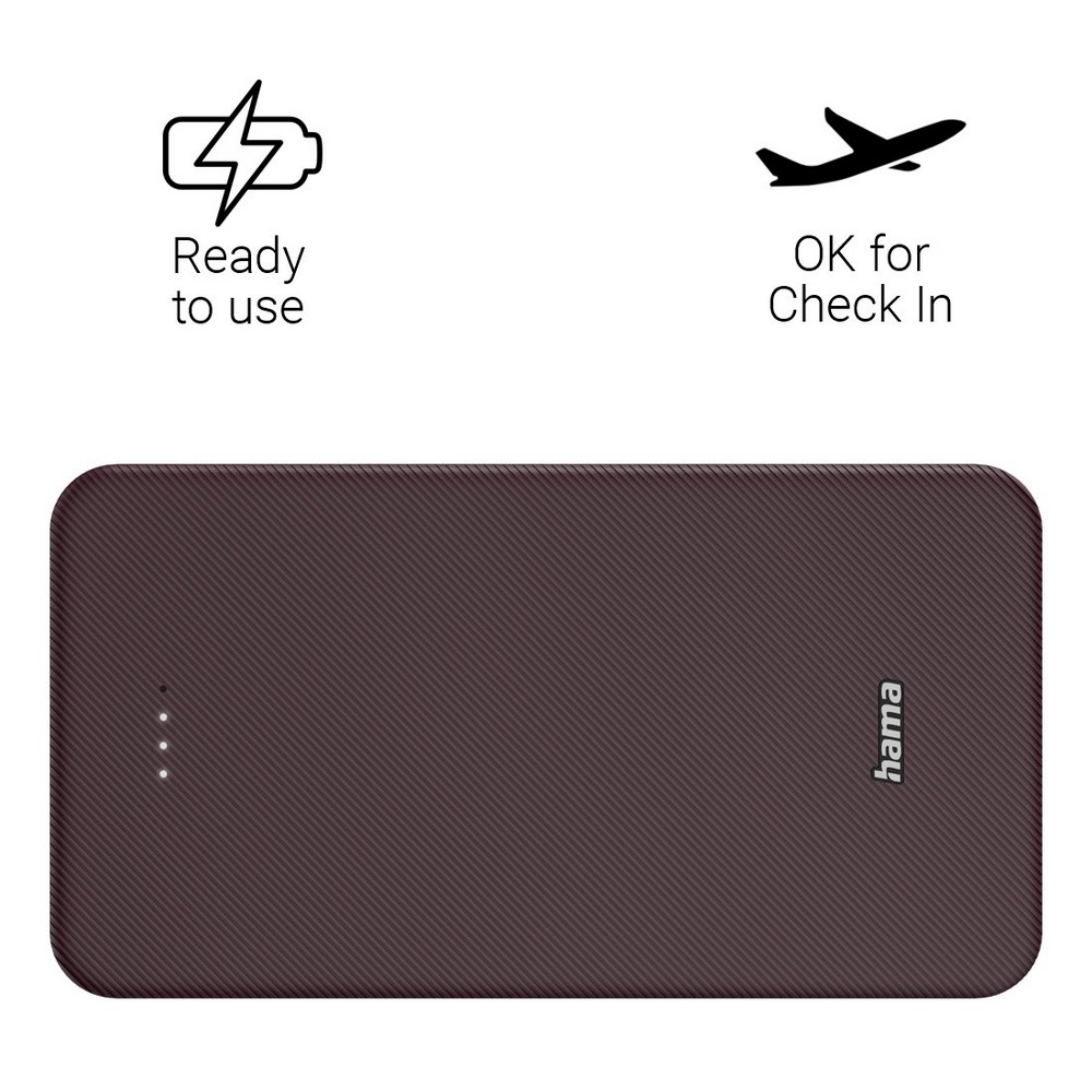 Power Bank 20000 mAh Hama – energia zawsze pod ręką - Power banki z nadrukiem logo | VEBI - zdjęcie 4