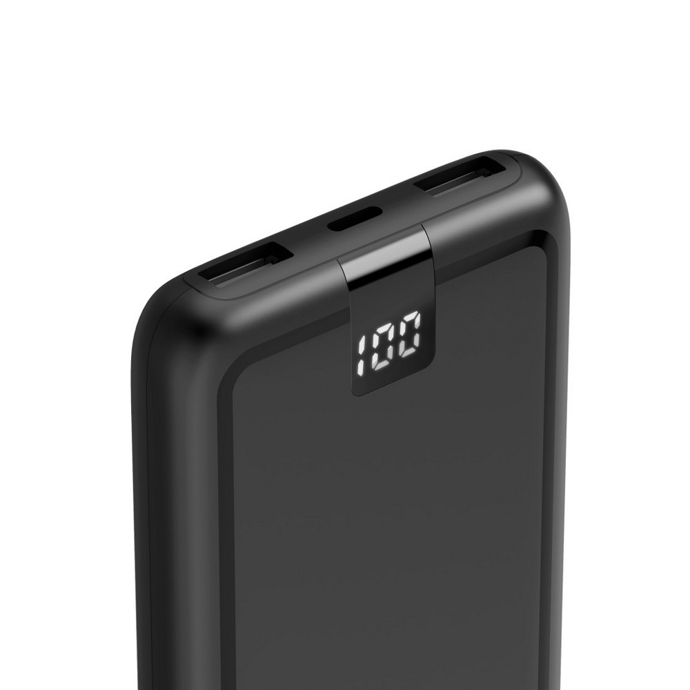 Power bank 10000 mAh Hama – cyfrowy wyświetlacz i USB-C - Power banki z nadrukiem logo | VEBI - zdjęcie 5