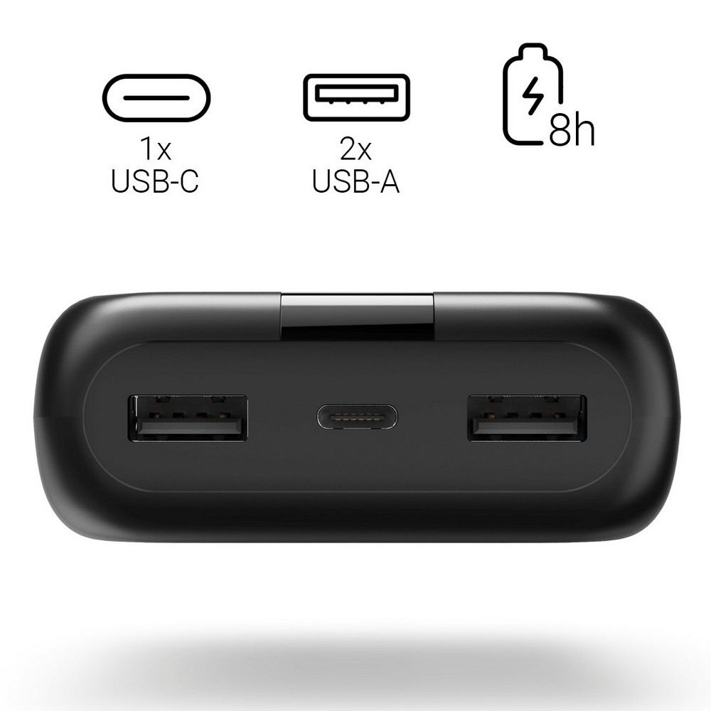 Power bank 20000 mAh Hama – energia zawsze pod ręką - Power banki z nadrukiem logo | VEBI - zdjęcie 9
