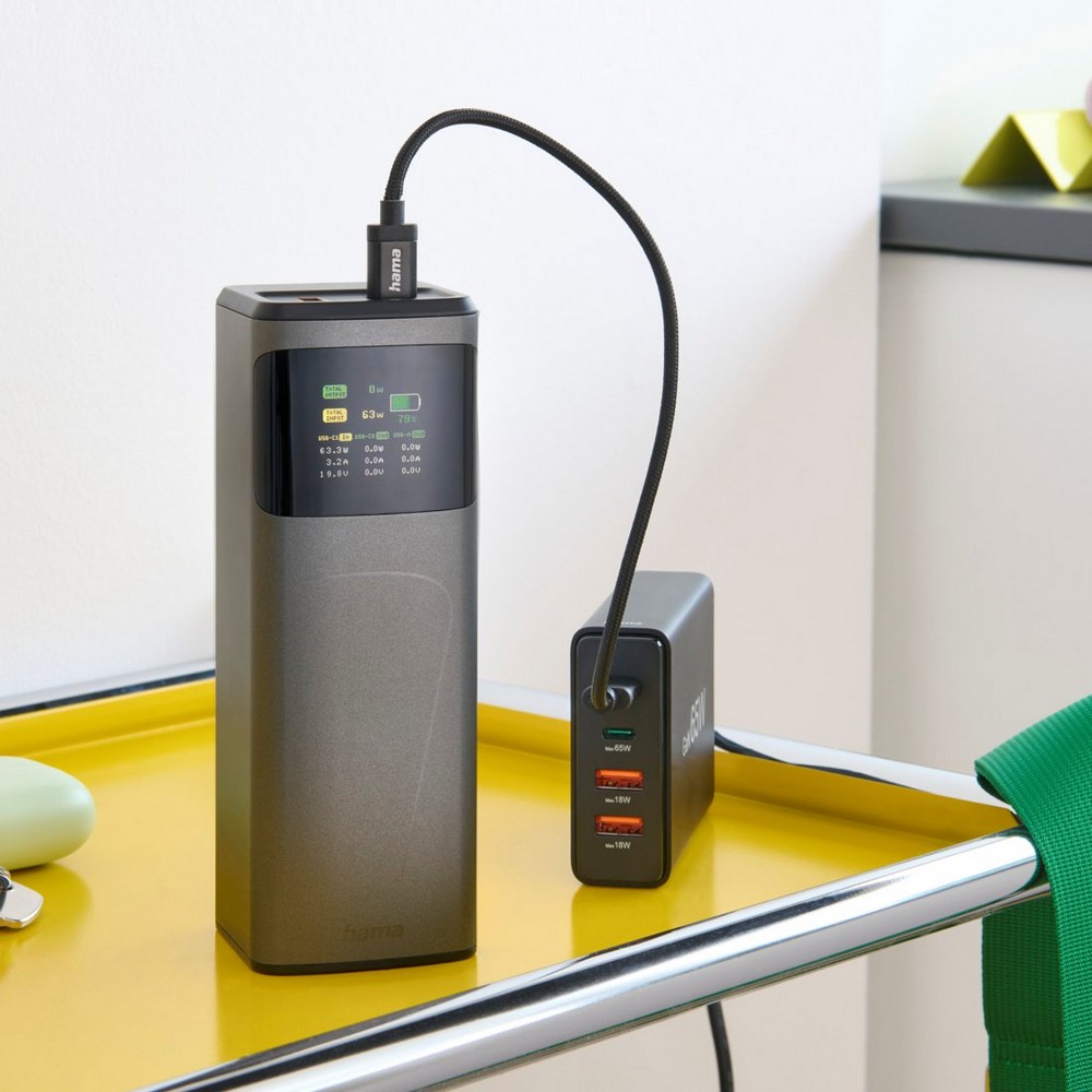 Hama High Power 150W – powerbank 24000 mAh do zadań specjalnych - Power banki z nadrukiem logo | VEBI - zdjęcie 12