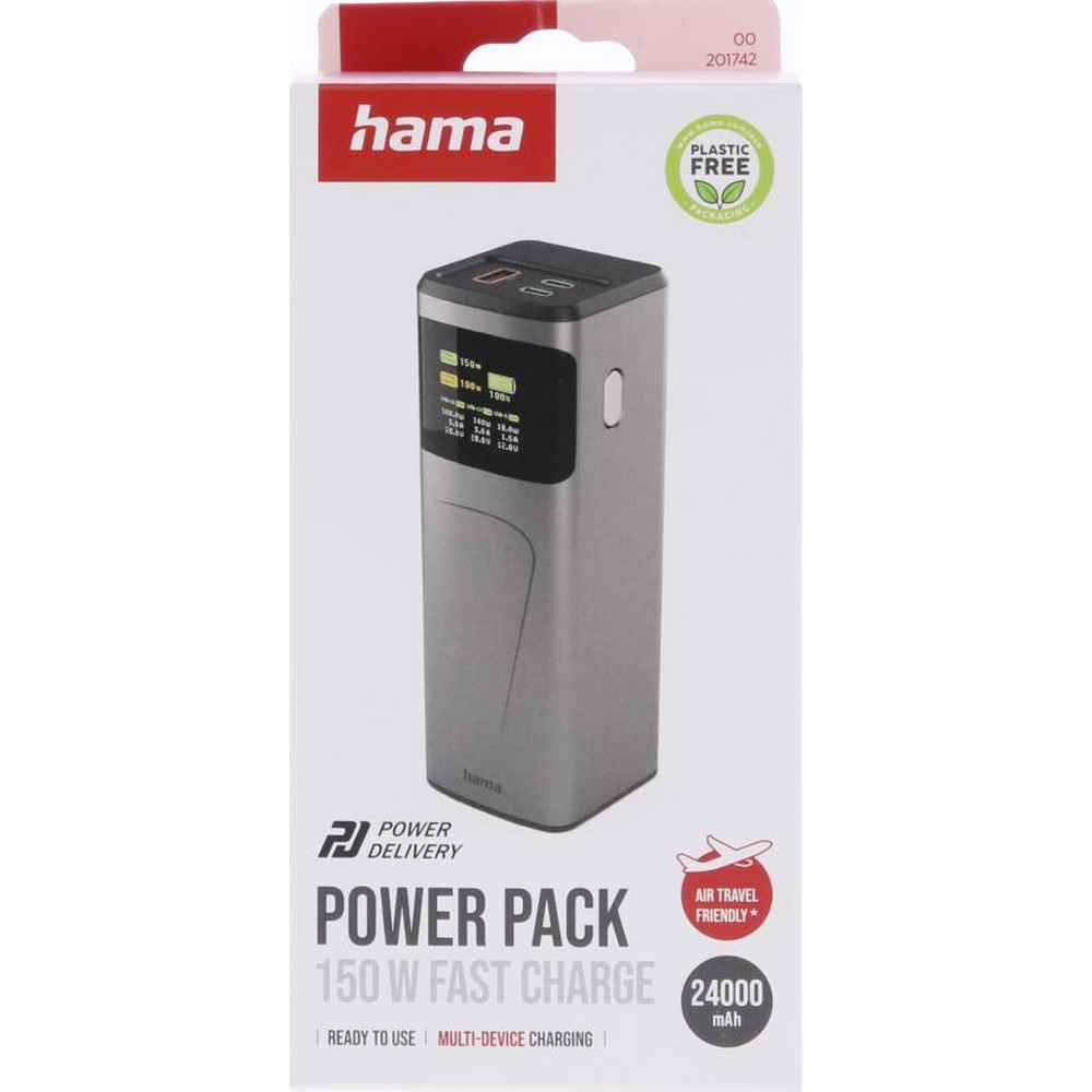 Hama High Power 150W – powerbank 24000 mAh do zadań specjalnych - Power banki z nadrukiem logo | VEBI - zdjęcie 8
