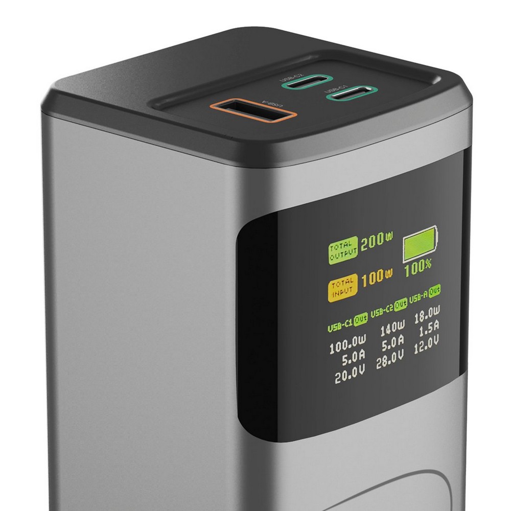 Hama High Power 200W – power bank 24000 mAh z wyświetlaczem - Power banki z nadrukiem logo | VEBI - zdjęcie 5