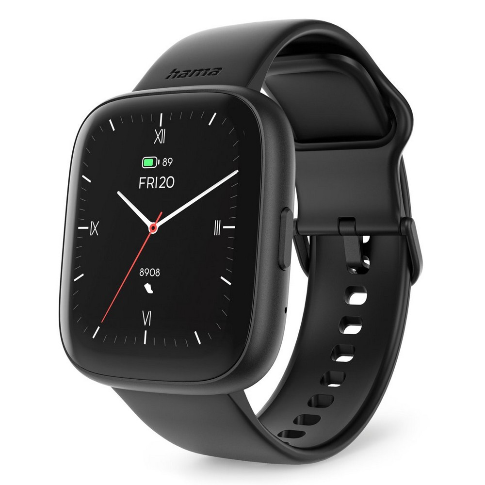 Smartwatch Hama 4000 – monitor aktywności z pomiarem tętna - Elektronika z nadrukiem logo | VEBI
