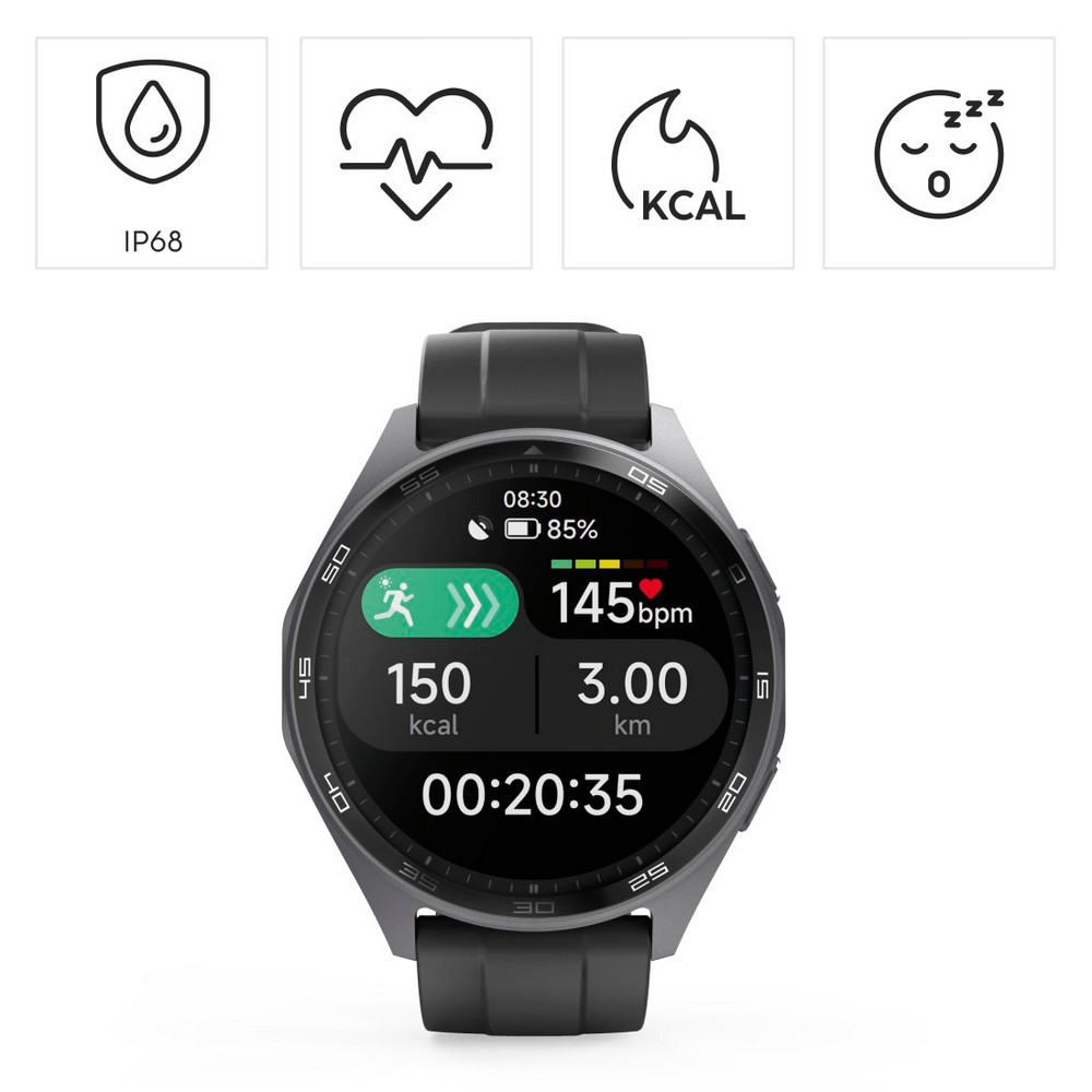 Smartwatch Hama 7010 – zegarek sportowy z GPS i pomiarem tętna - Elektronika z nadrukiem logo | VEBI - zdjęcie 21
