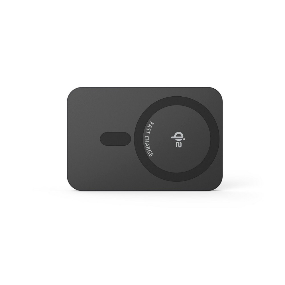Magnetyczny power bank Hama 10000 mAh z ładowaniem bezprzewodowym - Power banki z nadrukiem logo | VEBI - zdjęcie 5