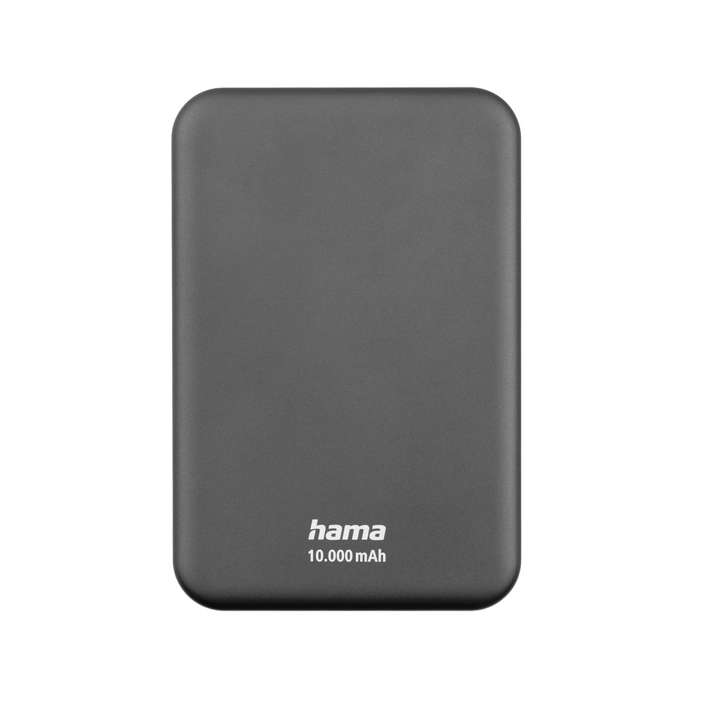 Magnetyczny power bank Hama 10000 mAh z ładowaniem bezprzewodowym - Power banki z nadrukiem logo | VEBI - zdjęcie 13