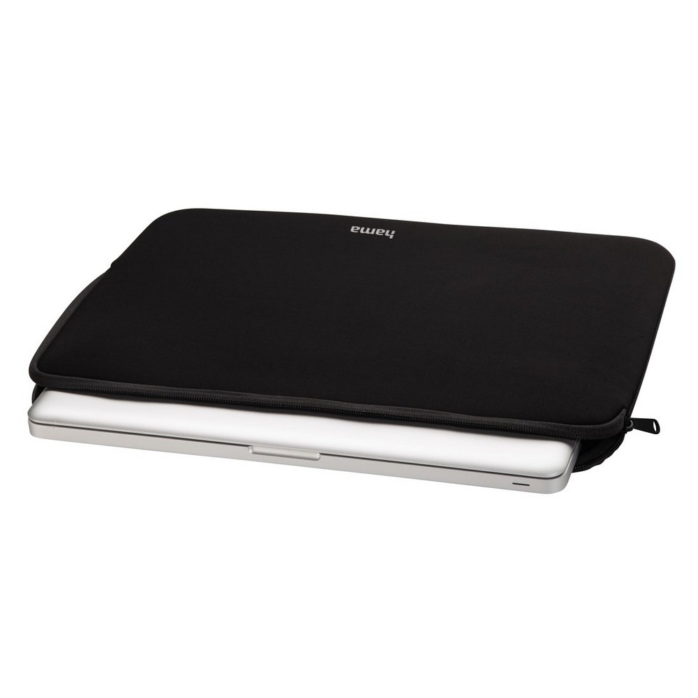 Etui neoprenowe na laptopa 15,6" Hama – ochrona w podróży - Torby i plecaki na laptopy z nadrukiem logo | VEBI - zdjęcie 2