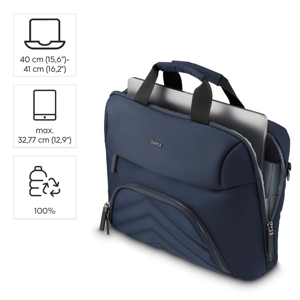 Lekka torba na laptopa 15,6" – Hama Lightweight Premium - Torby i plecaki na laptopy z nadrukiem logo | VEBI - zdjęcie 18