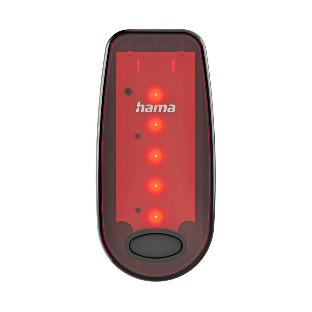 Lampka rowerowa ostrzegawcza Hama – 4 tryby, IP44 - Akcesoria rowerowe z nadrukiem logo | VEBI - zdjęcie 7
