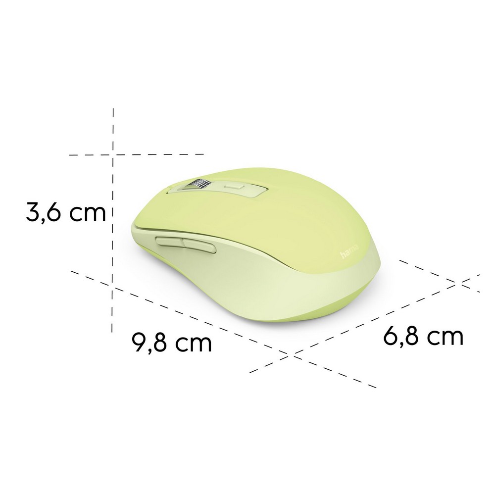 Bezprzewodowa mysz Hama WM-450 – 7 przycisków, BT i 2,4 GHz - Akcesoria do komputerów z nadrukiem logo | VEBI - zdjęcie 47