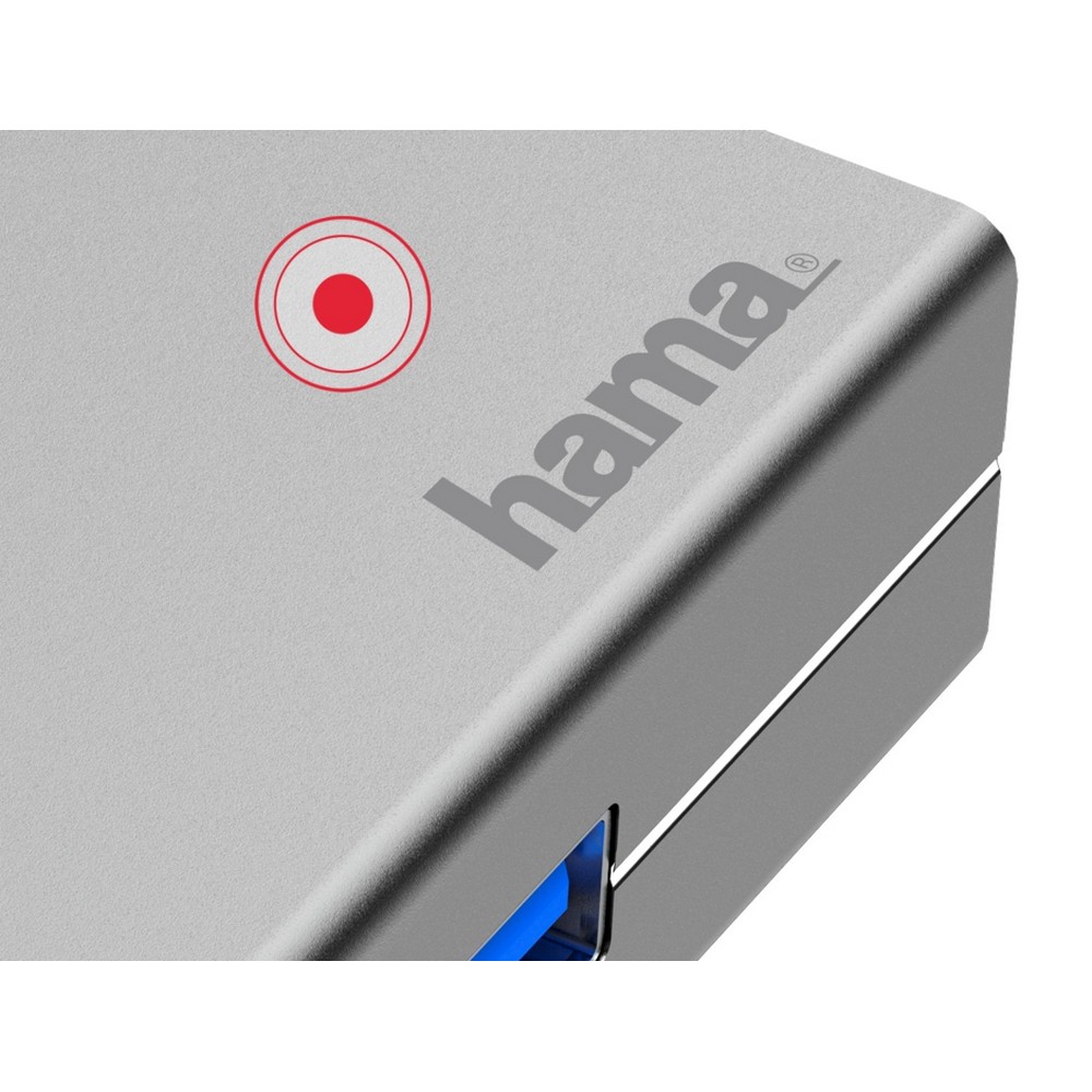 Hub USB-C Hama – HDMI i USB w jednym urządzeniu - Akcesoria do komputerów z nadrukiem logo | VEBI - zdjęcie 5