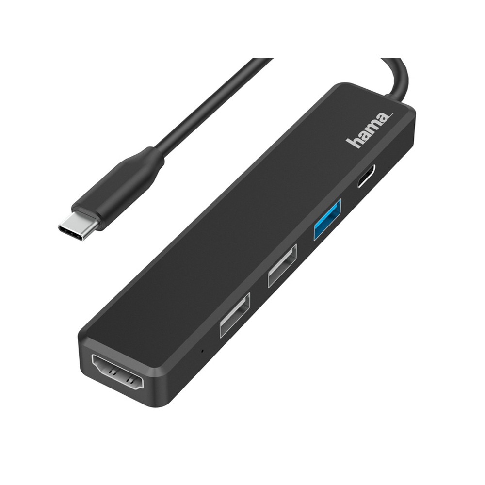 Hub USB-C z HDMI Hama – rozszerz możliwości laptopa - Akcesoria do komputerów z nadrukiem logo | VEBI