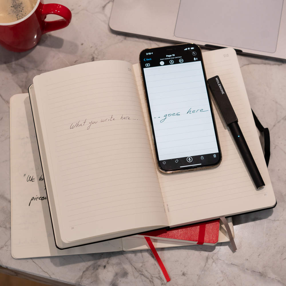 Inteligentny Zestaw Do Pisania MOLESKINE Smart Writing Set 3 - Notatniki i notesy z nadrukiem logo | VEBI - zdjęcie 3