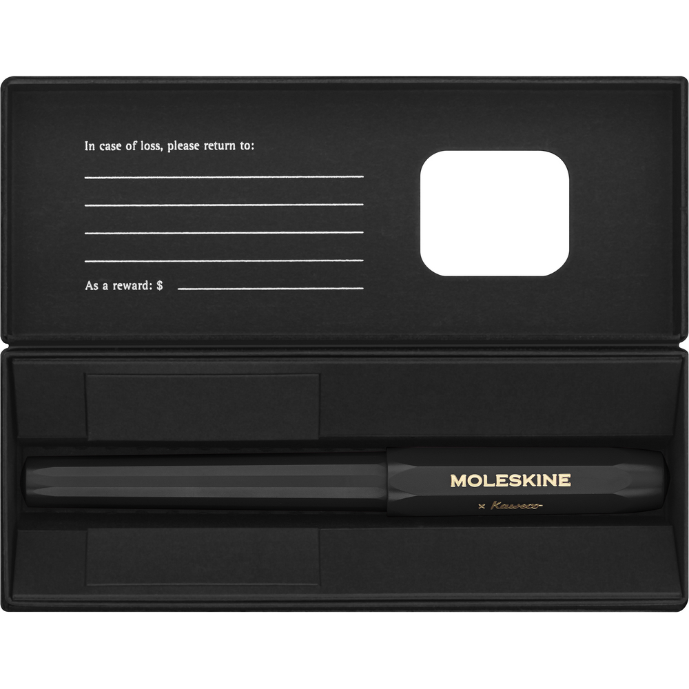 Pióro kulkowe Moleskine x Kaweco 0.7 mm z nadrukiem logo - Pióra wieczne i kulkowe z nadrukiem logo | VEBI - zdjęcie 5
