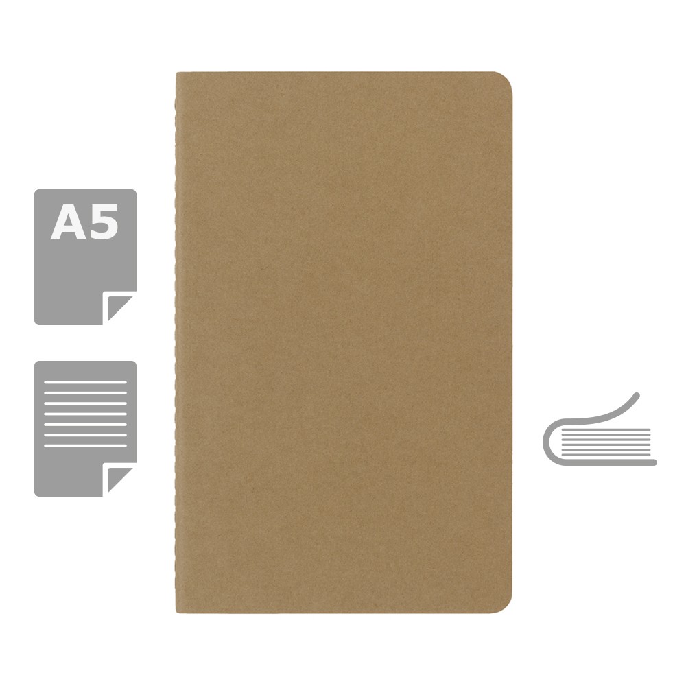 Zeszyt Moleskine Cahier Journal A5 z nadrukiem logo - Notatniki i notesy z nadrukiem logo | VEBI - zdjęcie 29