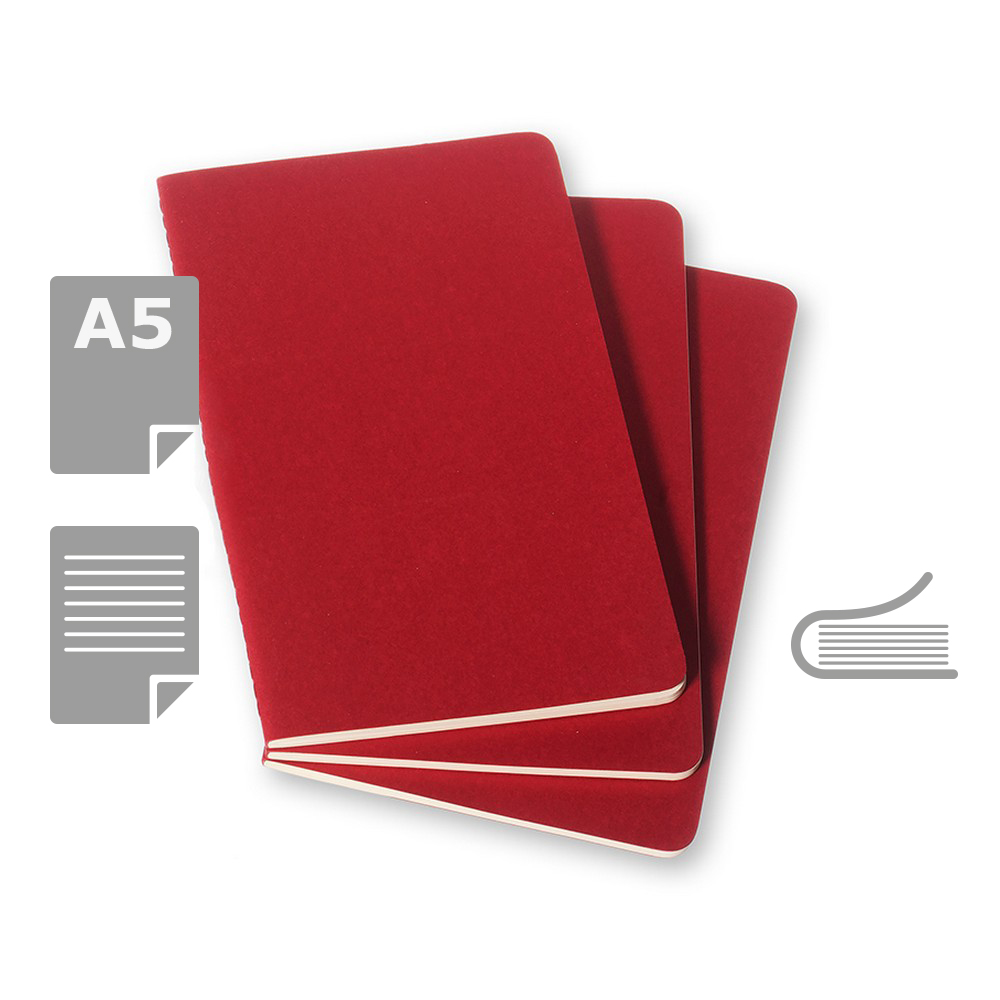 Zeszyt Moleskine Cahier Journal A5 z nadrukiem logo - Notatniki i notesy z nadrukiem logo | VEBI - zdjęcie 9