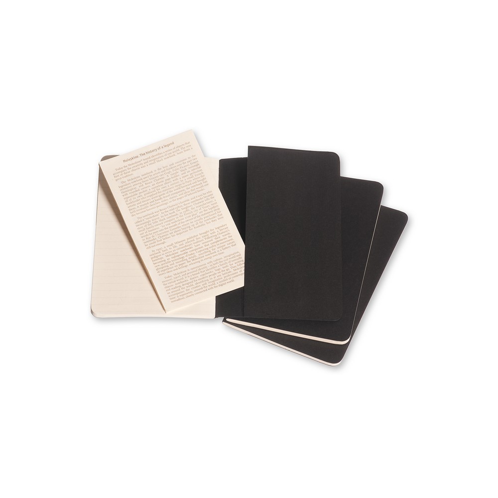 Kieszonkowy zeszyt Moleskine Cahier Journal A6 w linie - Notatniki i notesy z nadrukiem logo | VEBI - zdjęcie 10