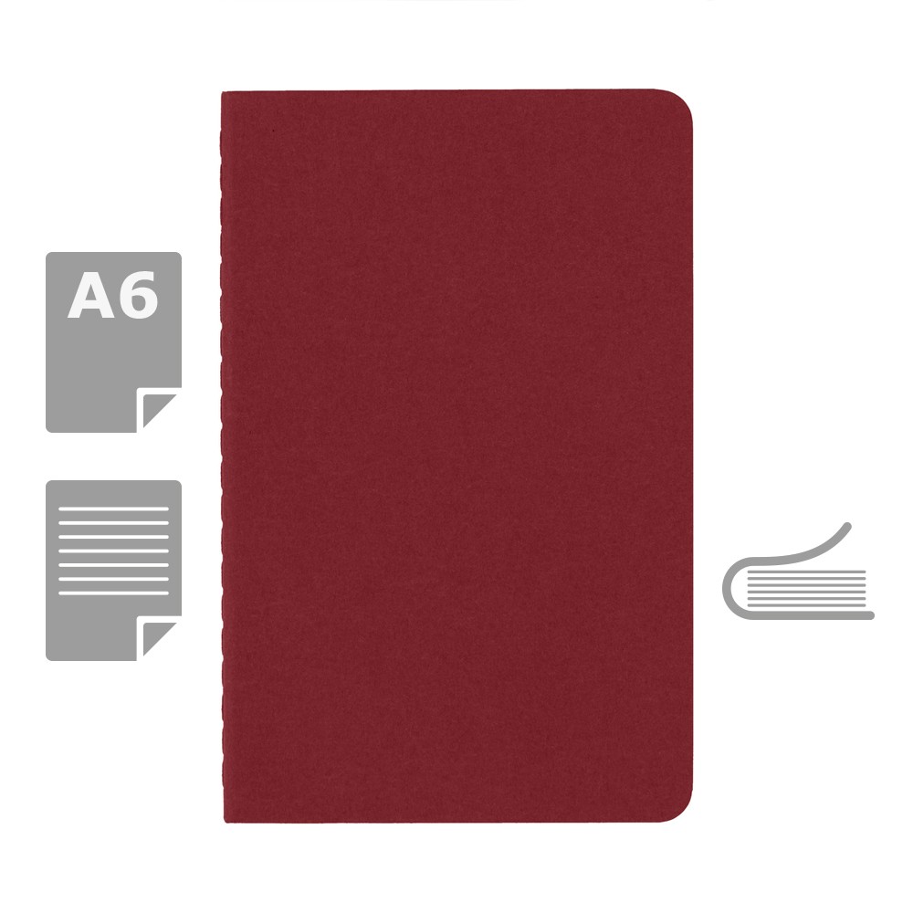 Kieszonkowy zeszyt Moleskine Cahier Journal A6 w linie - Notatniki i notesy z nadrukiem logo | VEBI - zdjęcie 17