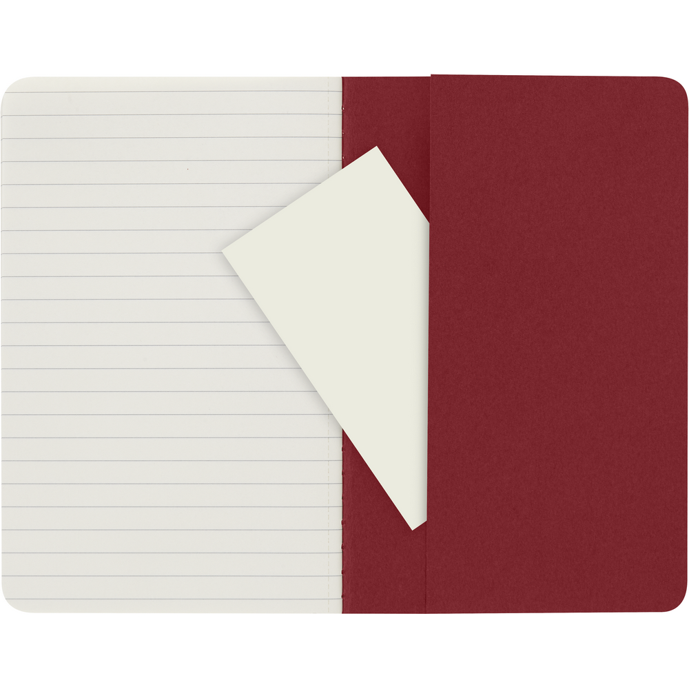 Kieszonkowy zeszyt Moleskine Cahier Journal A6 w linie - Notatniki i notesy z nadrukiem logo | VEBI - zdjęcie 20