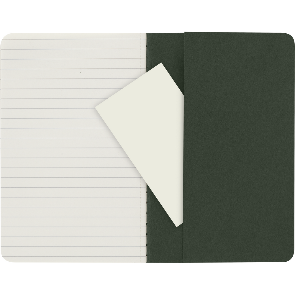 Kieszonkowy zeszyt Moleskine Cahier Journal A6 w linie - Notatniki i notesy z nadrukiem logo | VEBI - zdjęcie 30