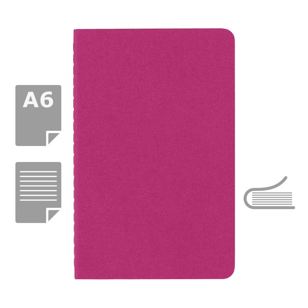 Kieszonkowy zeszyt Moleskine Cahier Journal A6 w linie - Notatniki i notesy z nadrukiem logo | VEBI - zdjęcie 22