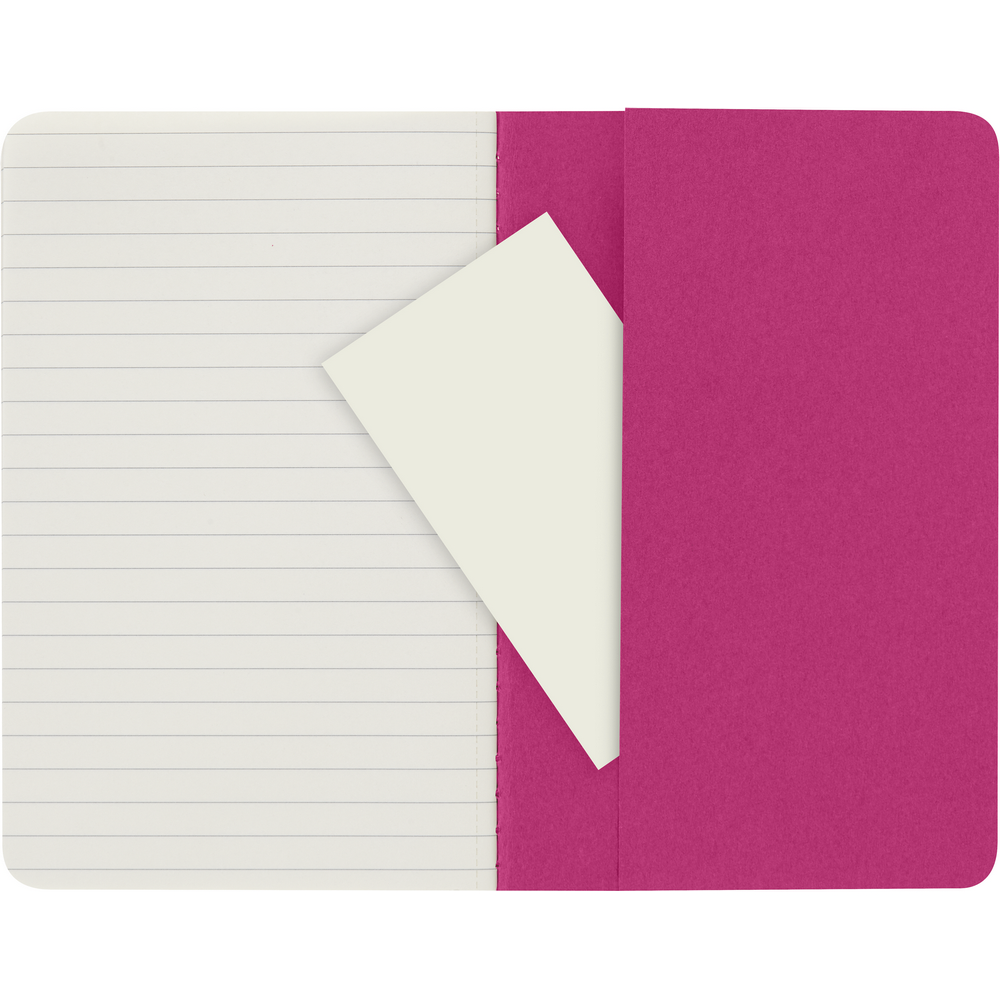 Kieszonkowy zeszyt Moleskine Cahier Journal A6 w linie - Notatniki i notesy z nadrukiem logo | VEBI - zdjęcie 25
