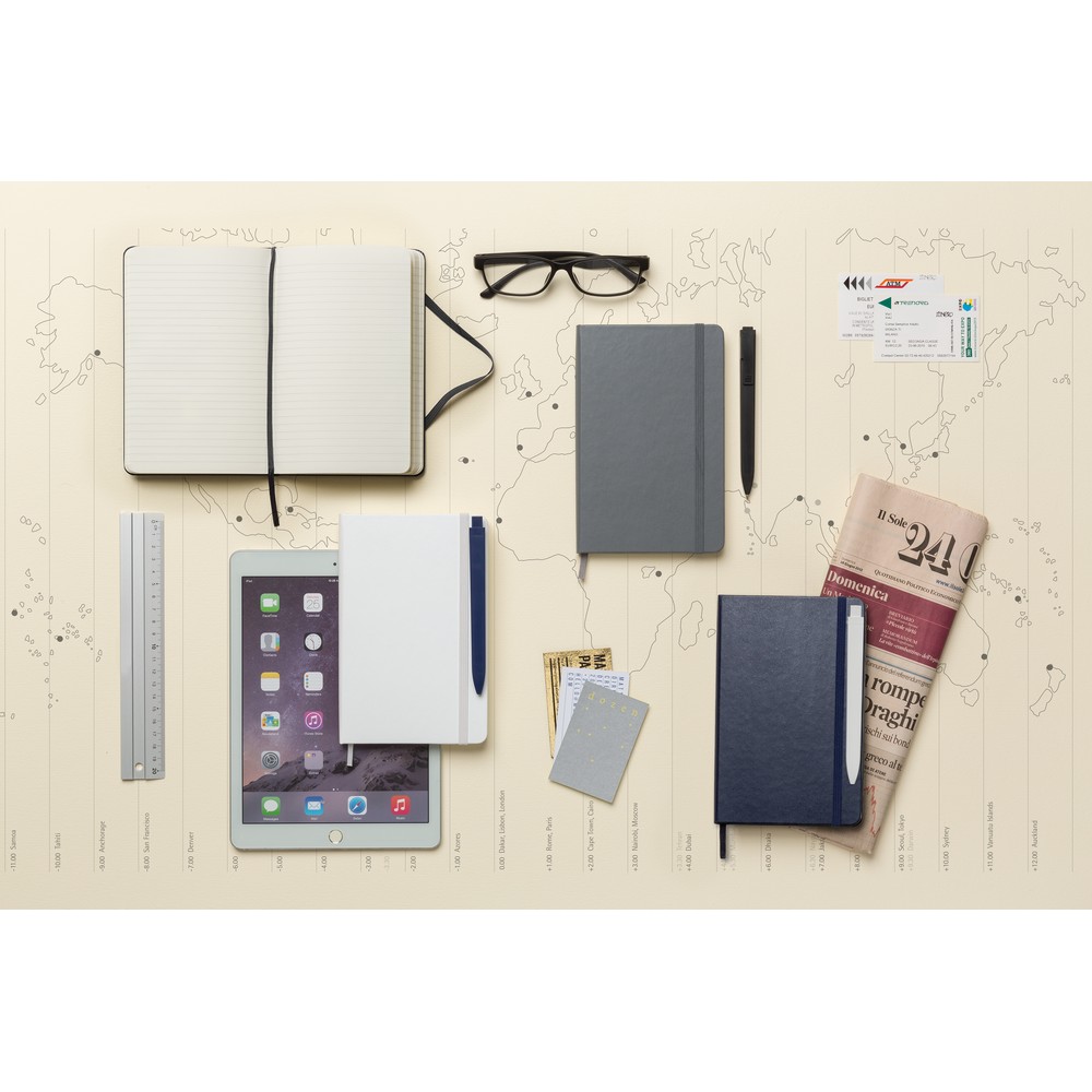 Notatnik MOLESKINE Medium z twardą okładką - 208 stron - Notatniki i notesy z nadrukiem logo | VEBI - zdjęcie 7
